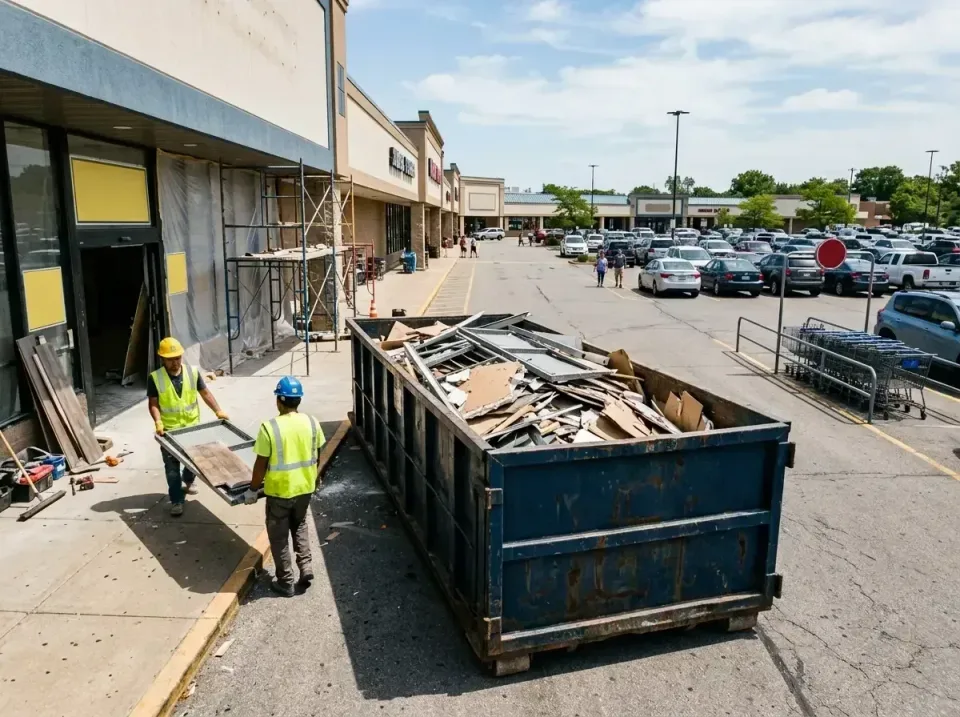 retail-store-renovation-debris-003 — frequently asked questions, Roll-off Dumpster Rentals in Burtonsville, MD